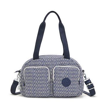 Kipling Cool Defea Printed Shoulder Bags Urban Chevron | CA 1399EB